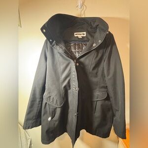 Kristen Blake black jacket XXL with removable hood